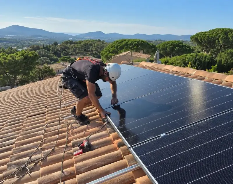 Installateur panneaux solaires Saint-Aubin-le-Cloud — pose photovoltaïque sur toiture