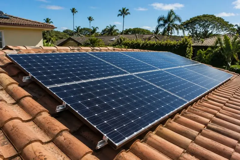 Installation de panneaux solaires à Saint-Aubin-le-Cloud